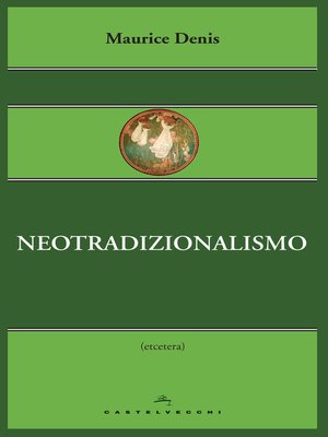 cover image of Neotradizionalismo